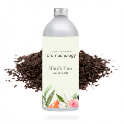Black tea absolute oil